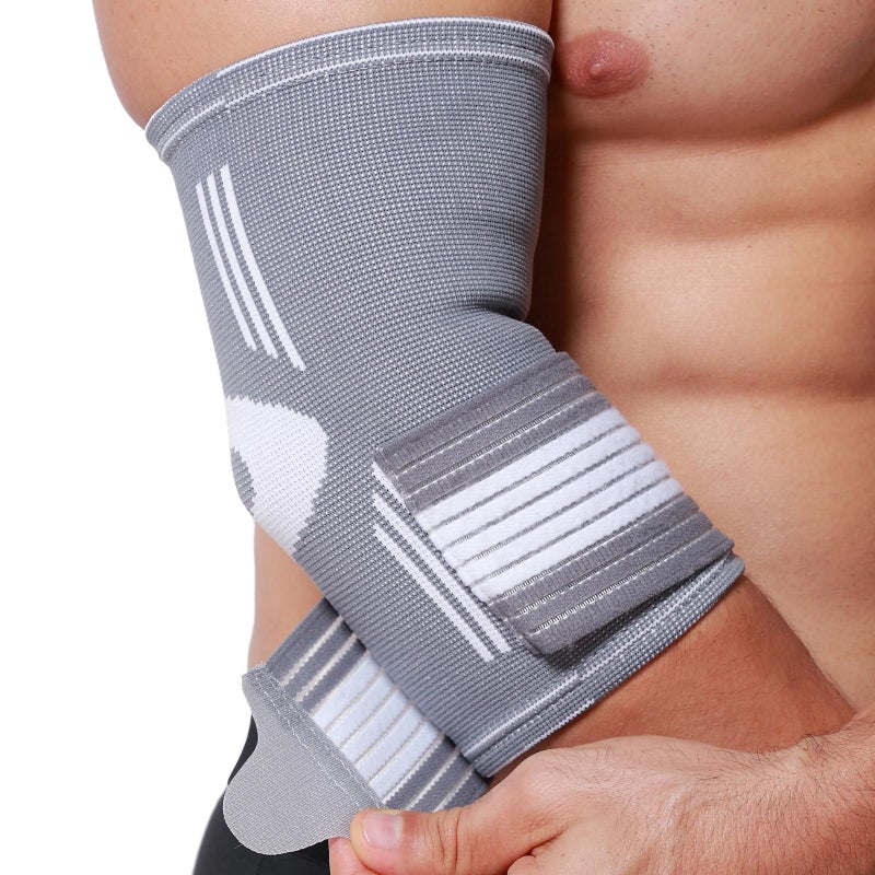 NeoTech Care Elbow Support Brace Gray Size M 1 Unit