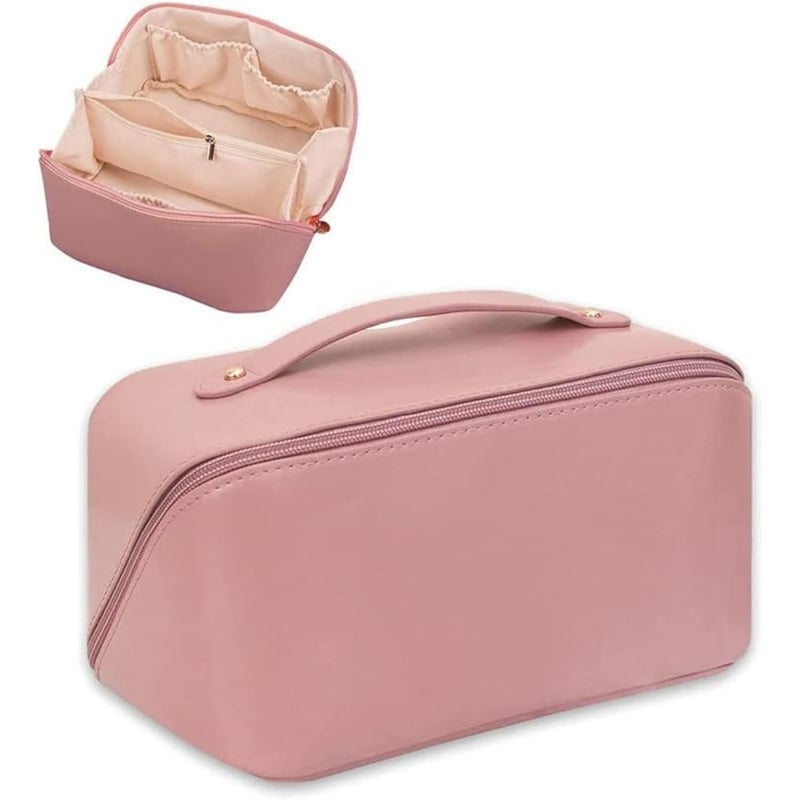 JAPP Leather Toiletry Bag (Pink) - Image 1