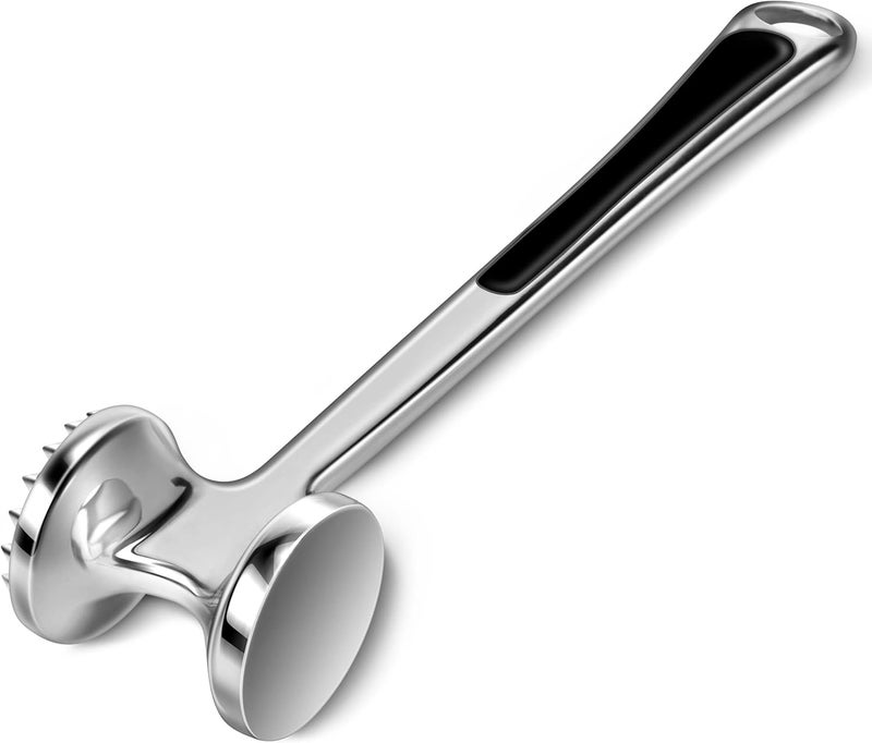 AOWOTO Meat Tenderizer Hammer Mallet Tool Pounder For Tenderizing Steak Beef And Poultry.Dishwasher Easy - Image 1