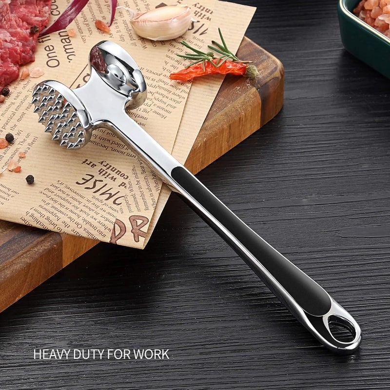 AOWOTO Meat Tenderizer Hammer Mallet Tool Pounder For Tenderizing Steak Beef And Poultry.Dishwasher Easy - Image 5