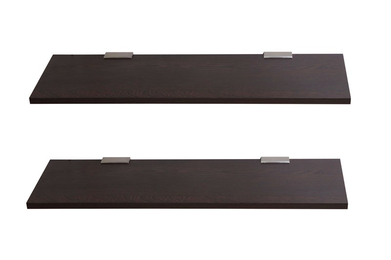 Madhuran Engineered Wood Wall Mount Home Decor Shelf (Matte, Wenge) / uses Multipurpose Home Storage Library Living Study Room Organizer Bedroom Office Books Holders Bathroom Kitchen - Image 2