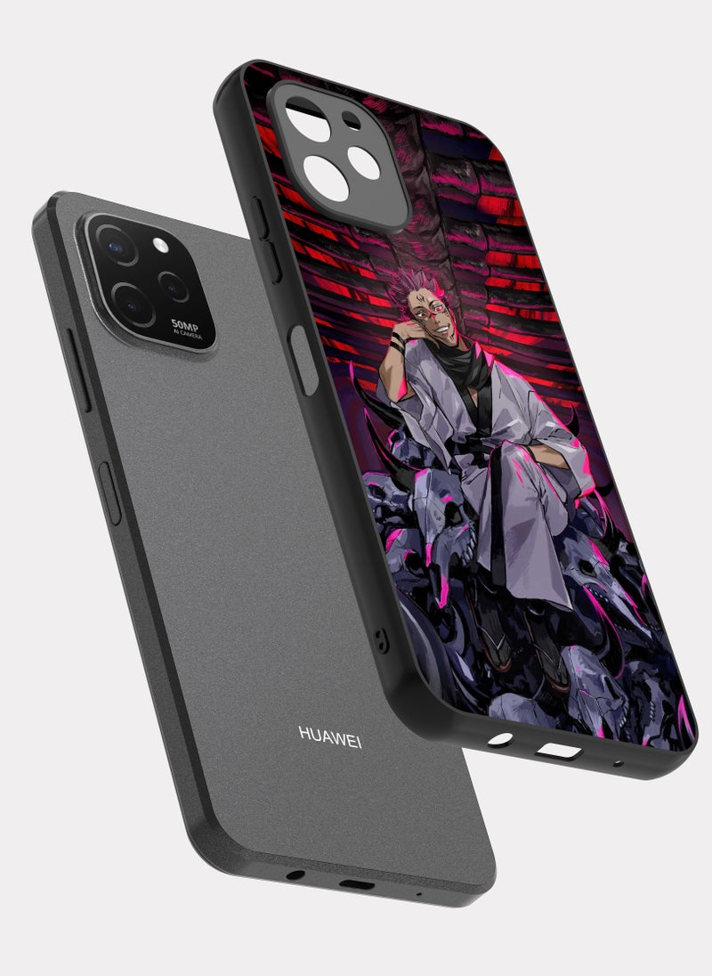 بكسلات كفر هواوي واي 61 جوجوتسو كايسن سوكونا رمادي - Image 2