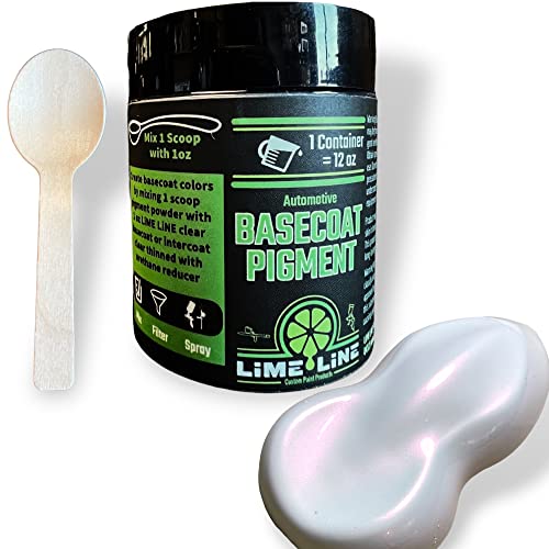 LiME LiNE Base Coat Maker Pigment Powder Automotive Grade Basecoat Ghost Red Pearl