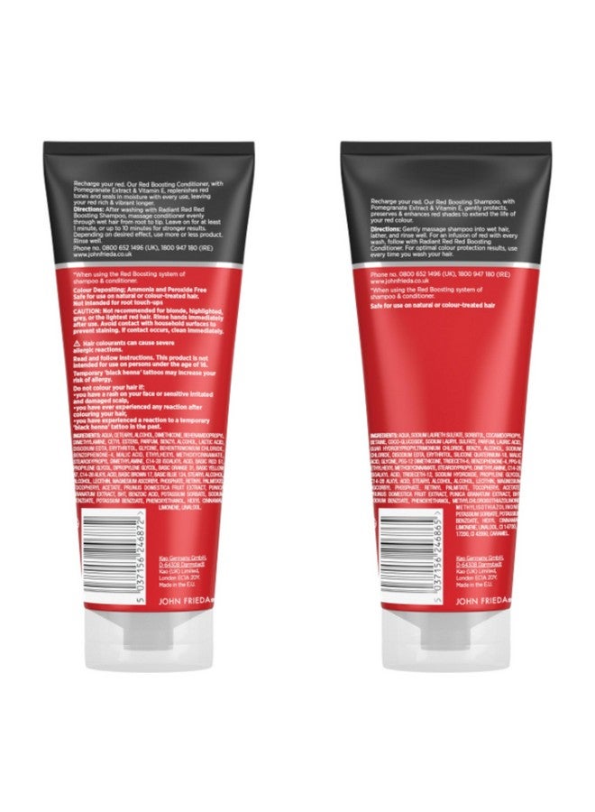 John Frieda Radiant Red Colour Protecting, Shampoo And Conditioner Pack,8.3 Oz Each  - Image 4