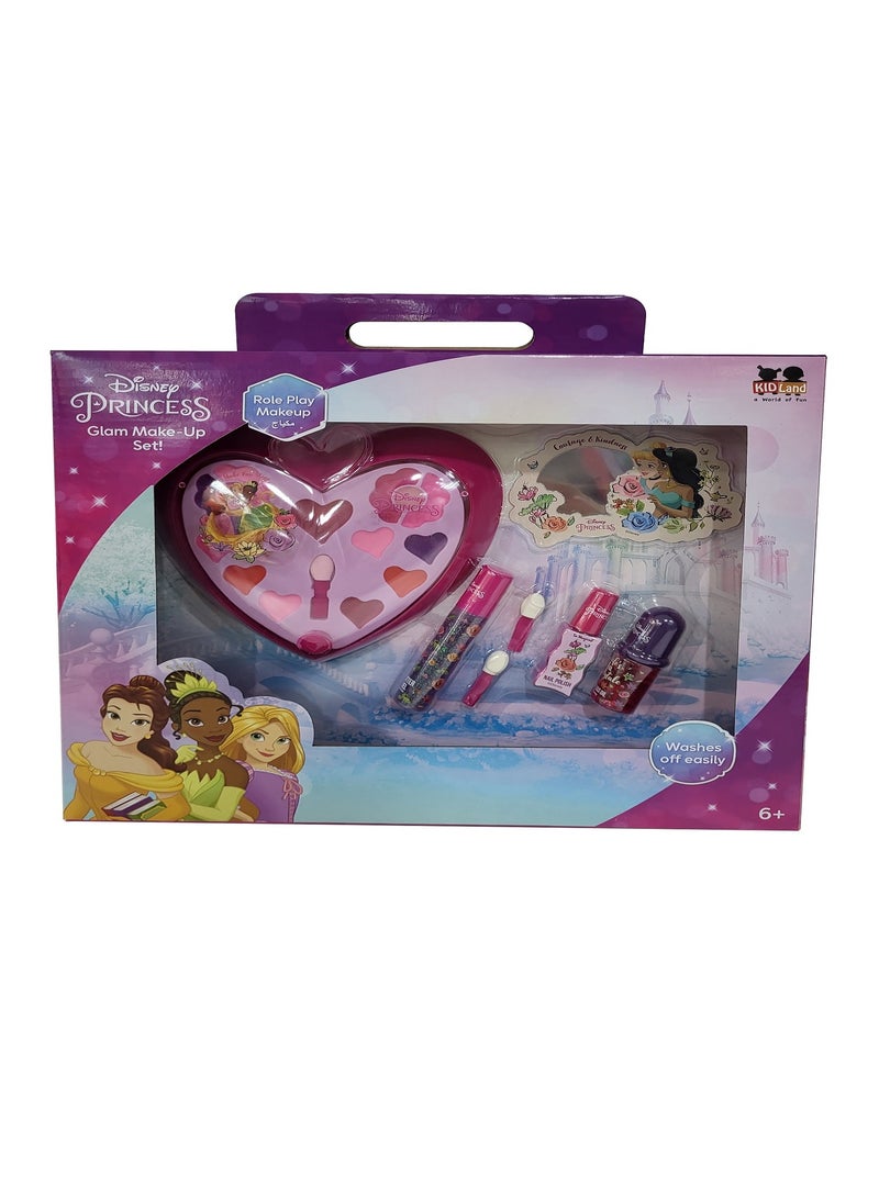 ديزني - مجموعة مستحضرات تجميل الأميرة في صندوق