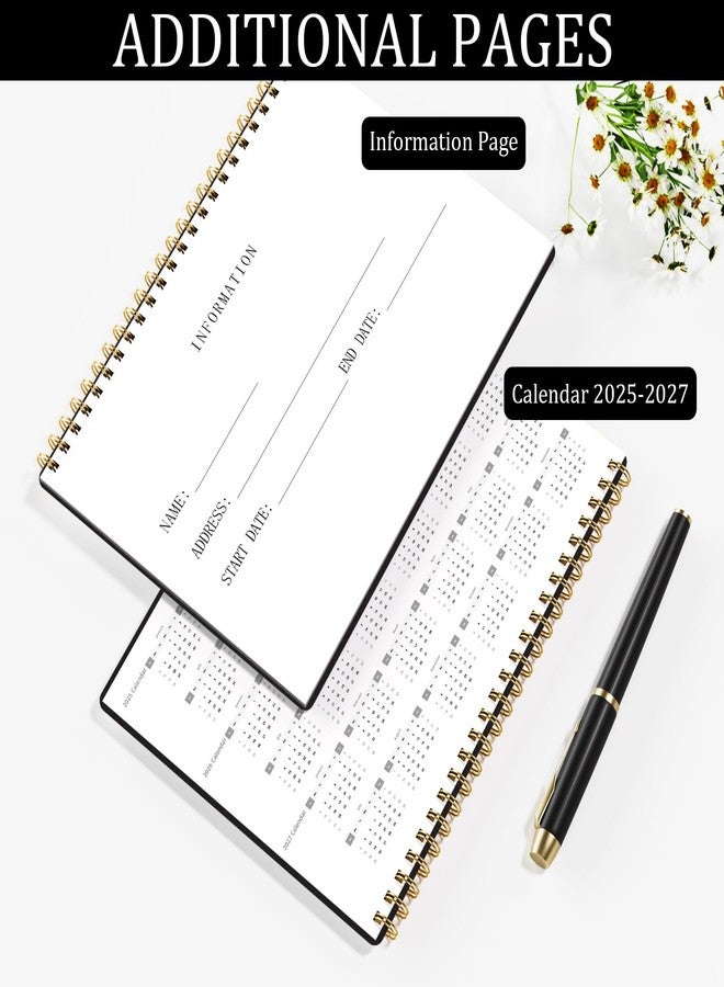 HAUTOCO Check Registers for Personal Checkbook, Transaction Expense Ledger Log Book for Small Business, Checking Account Register Book to Track Payments, Deposits, Finances, 8.4 x 6.2'', Black - Image 4