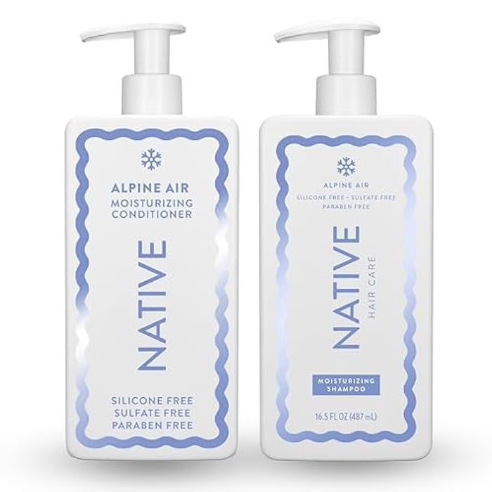 Native Holiday Limited Edition Alpine Air Moisturizing Shampoo and Conditioner - 16.5 fl oz - Pack Of 02 - Image 1