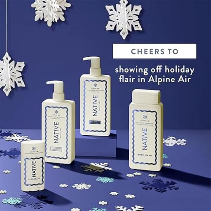 Native Holiday Limited Edition Alpine Air Moisturizing Shampoo and Conditioner - 16.5 fl oz - Pack Of 02 - Image 5