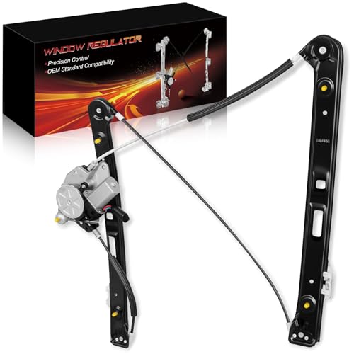AOTPAT Front Right Passenger Side Power Window Regulator with Motor forBMW E46 323I 19992000 325I 20012005 325Xi 20012005 328I 19992000 330I 20012005 330Xi 20012005 2 Pins Connector 741485 - Image 1