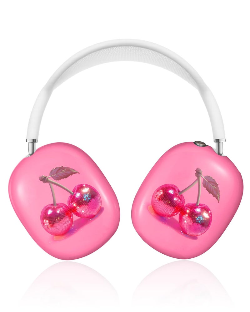 Joyleop for Airpods Max Case - Cool Durable Hard for AirPods Max Covers, Cute Headphones Case with Unique Design, Pretty Essential Accessories for Headphones, Metallic Strawberry - Image 1