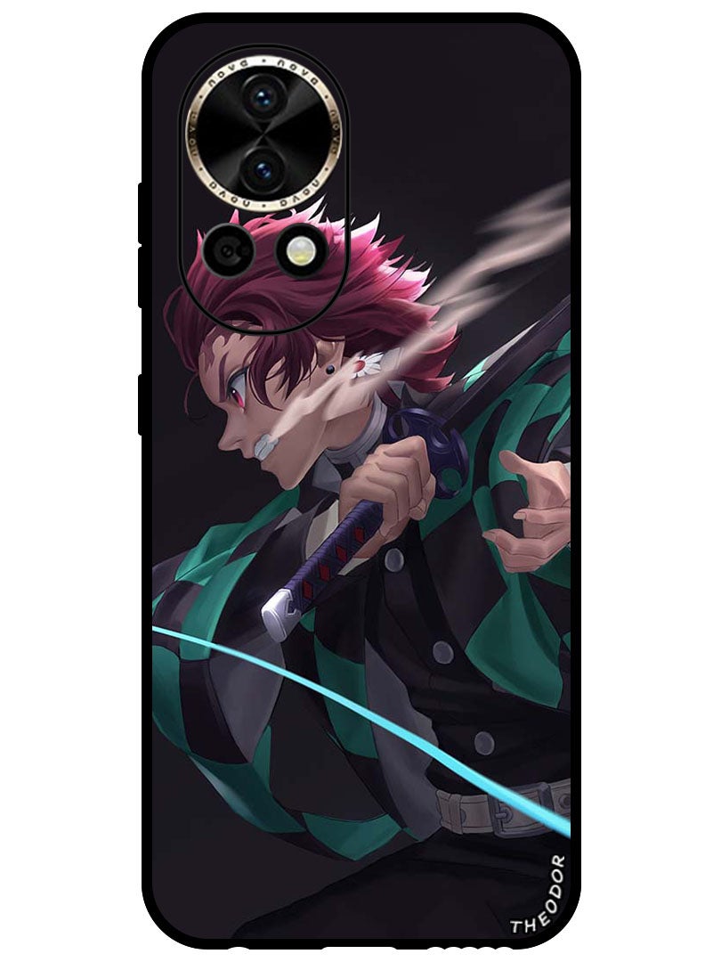Theodor Protective Case Anti Scratch Shock Proof Bumper Cover For Huawei Nova 12 anime - Image 1