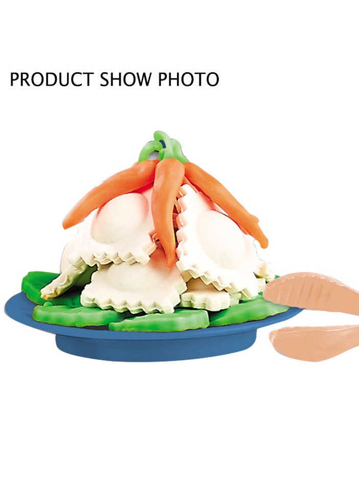 "The magical Play-Doh noodle machine for kids: create colorful pasta, vegetables, and fun shapes with a variety of tools and endless creativity!" - Image 4
