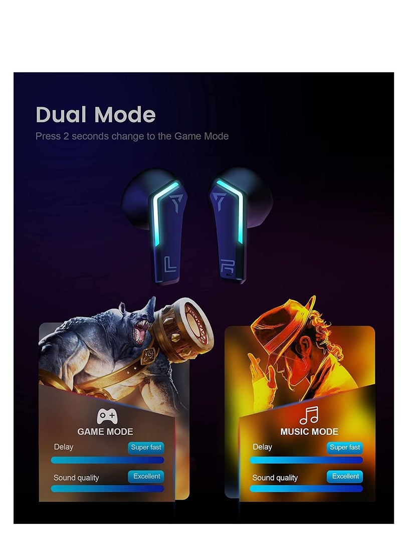 sanag - X Pro Headset Gamer Wireless Bluetooth Earphones TWS Gaming Headphone Low Latency Earbuds With Microphone Hand Free - Image 1