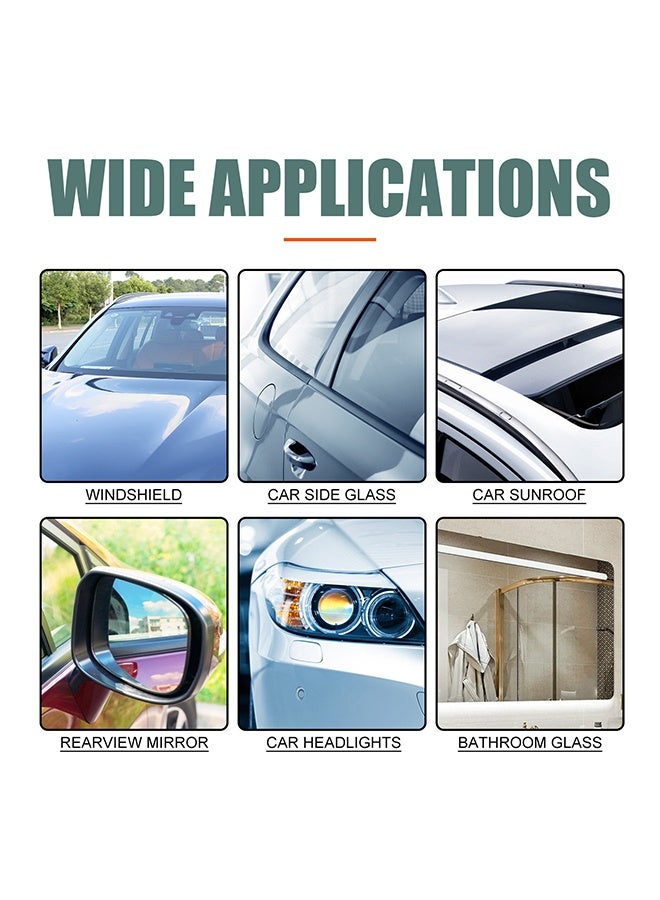 رايهونغ بخاخ طلاء مضاد للضباب ومضاد للماء لزجاج السيارة، بخاخ مضاد للضباب، بخاخ زجاج السيارة المضاد للضباب، منظف زجاج السيارة المضاد للضباب، بخاخ مضاد للضباب للنظارات، بخاخ طلاء مضاد للضباب وهايدروفوبيك لزجاج السيارة 100 مل - Image 3