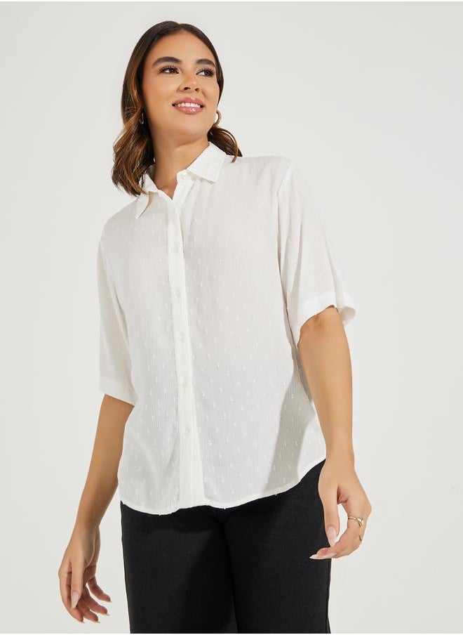 Dobby Style Relaxed Fit Shirt - pzsku/Z4FF458D30A21C62BD688Z/45/_/1724411123/4bbd3b31-7457-432d-a349-a0d0a5391113