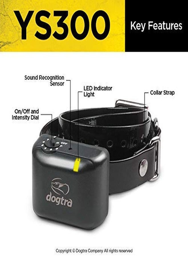 Dogtra YS300 Rechargeable Waterproof Compact No Bark Collar - Image 3