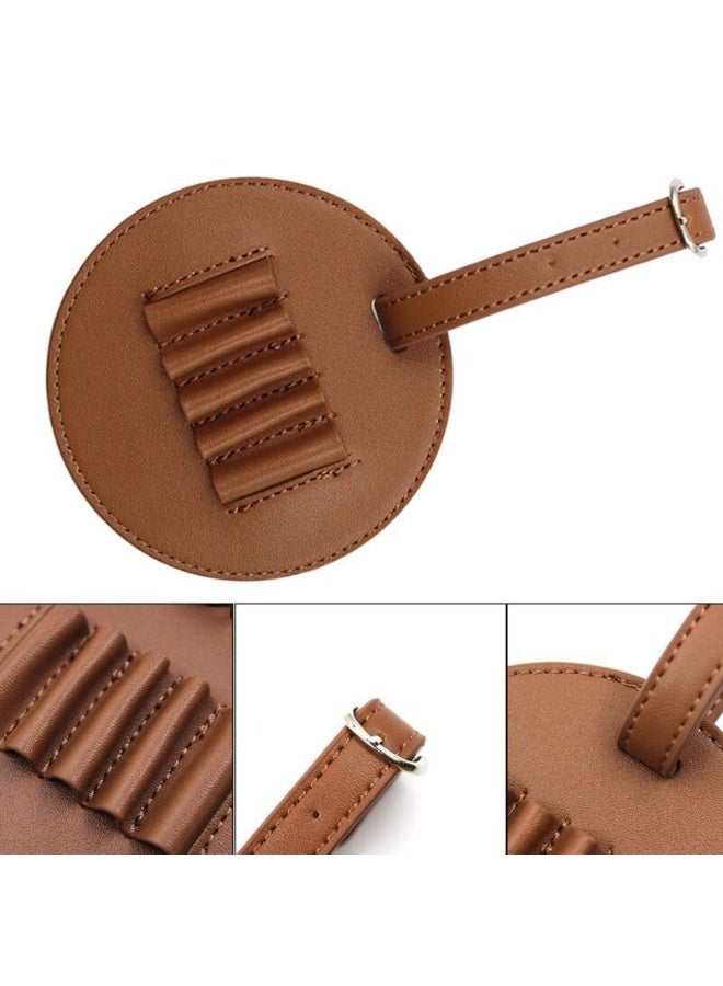 Generic PU Leather Golf Tees Holder with 5 Wooden Tees, 3.25" Clip-On Organizer for Golf Bag, Belt - Image 2