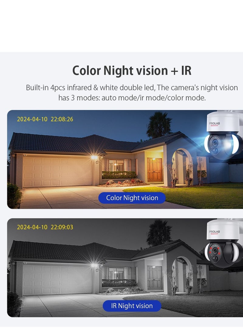 PROLAB solar camera outdoor 4g sim card new tesla panel ,dustproof and water proof , for you home, villas , farms ,hospital and outdoor security  - Image 5