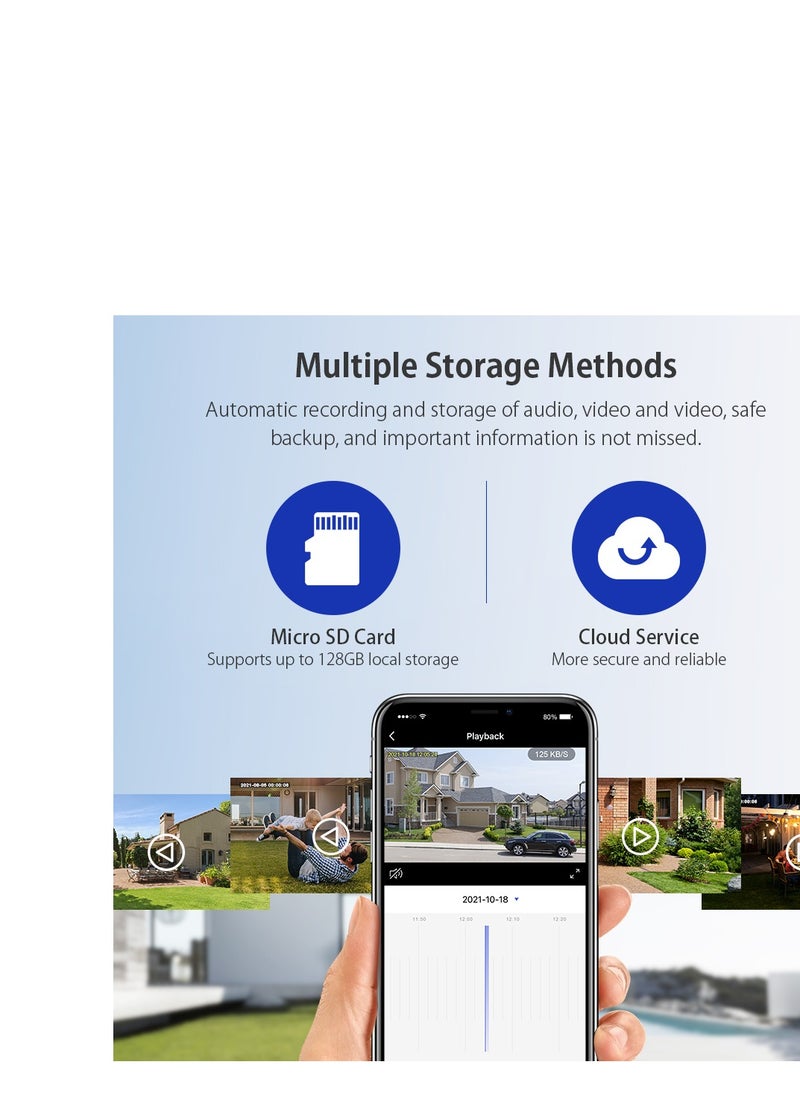 PROLAB solar camera outdoor 4g sim card new tesla panel ,dustproof and water proof , for you home, villas , farms ,hospital and outdoor security  - Image 4