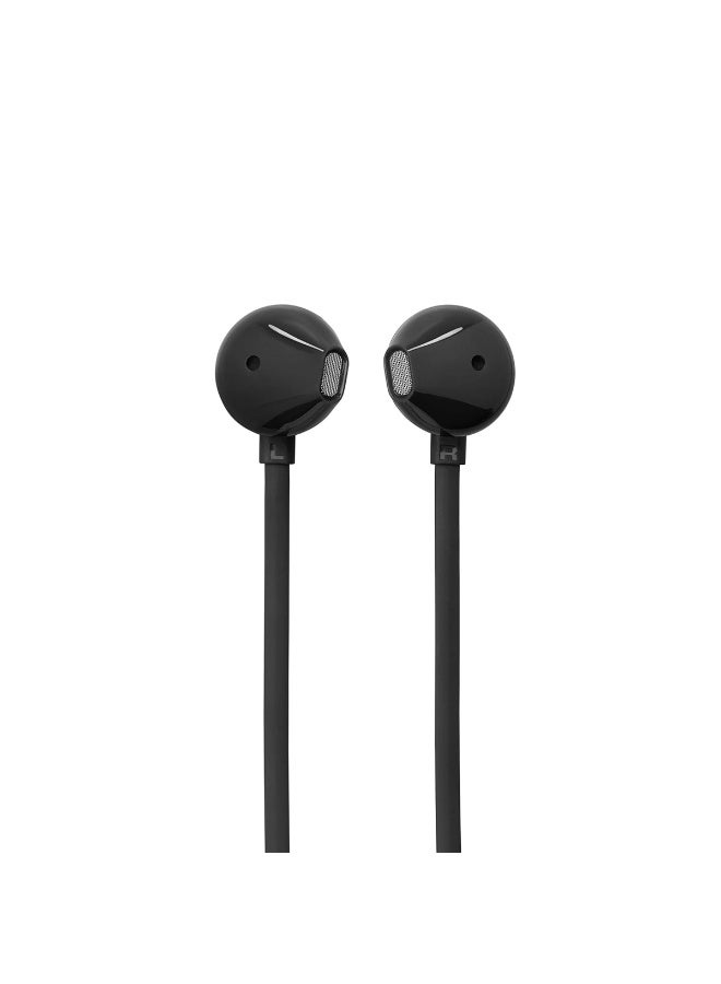 JBL Tune 305C Type-C Wired Earphones with Hi-Res Audio, Pure Bass Sound, 10mm Drivers, Built-in Microphone, 3-Button Remote, Tangle-Free Flat Cable, Semi In-Ear Comfort Fit, Compatible with USB-C Devices - Image 2