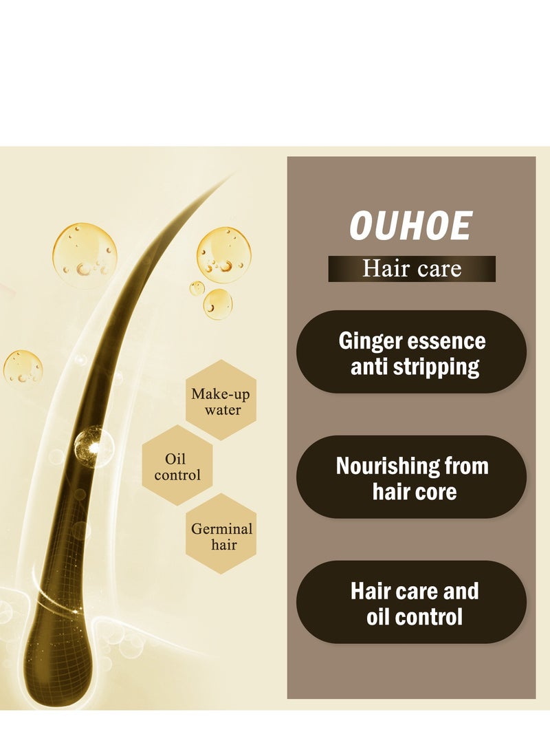 OUHOE - Hair Growth Serum Spray, Ginger Hair Spray for Hair Loss and Regrowth, Anti Hair Loss Essence, Ginger Hair Growth Oil for Baldness, Thin Hair, Fast Growth, Hair Follicle Repair, for Men and Women 20ml - Image 1