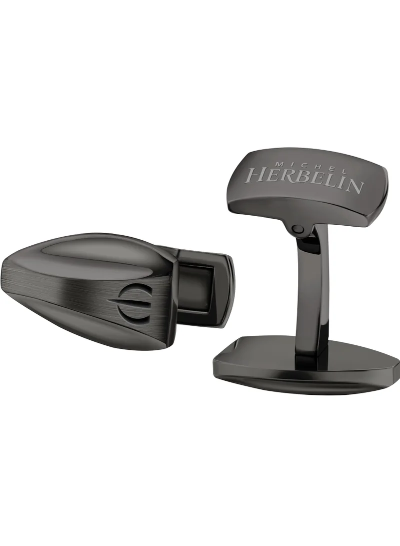 ميشيل هيربيلين Grey Plating Cufflink