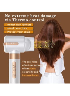 General High-speed seven-in-one hot air comb automatic adsorption curling iron straight curling dual-purpose high-speed hair dryer styling hair dryer  - Image 4