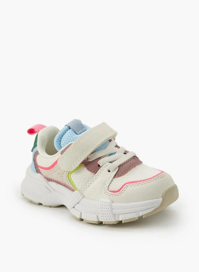 JUNIORS Girls Hook & Loop Ankle Sneakers