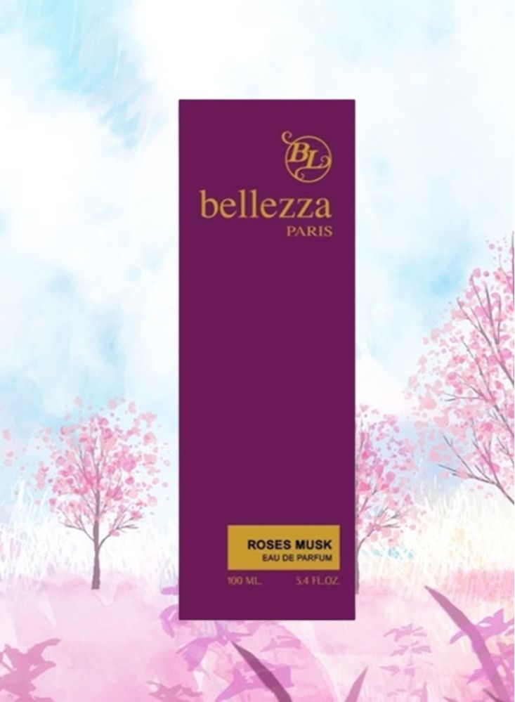 bellezza 7 Pieces Bellezza Roses Musk EDP 100ML - Image 3