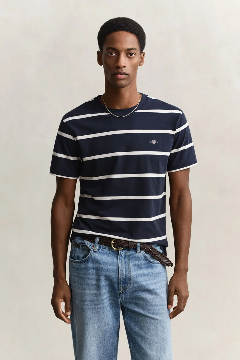 GANT Striped Short SleeveTshirt