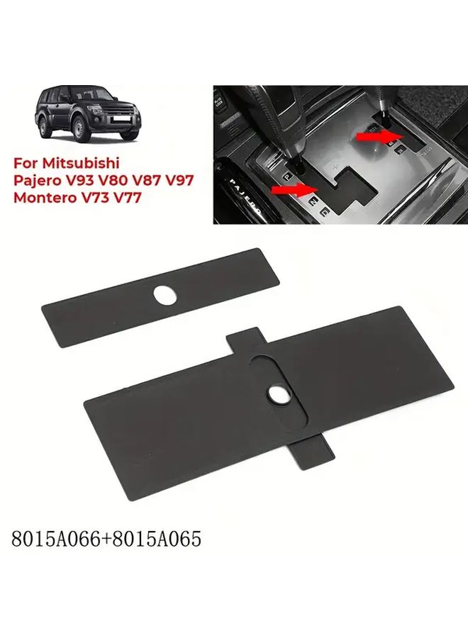 غطاء لوحة رافعة ناقل الحركة الأسود لمونترو باجيرو V93 قطعة 8015A066 - Image 3