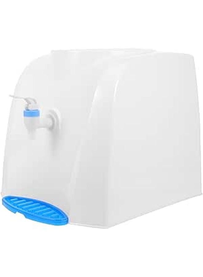 Mini Water Dispenser With Faucet Plastic Countertop Portable Cold Water Cooler For Home Office Camping - Image 1