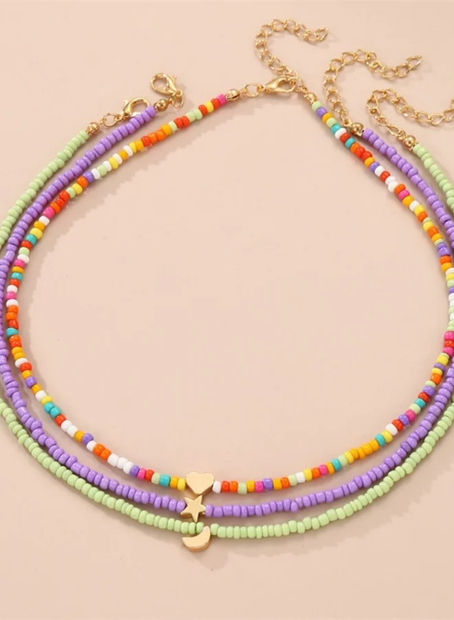 Take Two Set of 3 - Beaded Necklace