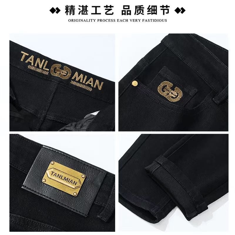 Unisex Classic Denim Jeans Loose Fit Daily Outdoor Wear - Image 2
