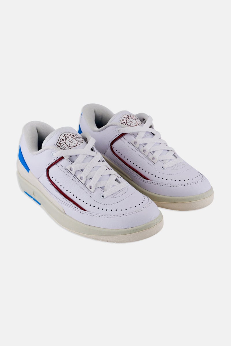 Air Jordan Women 2 Retro Low Lace Up Outdoor Shoes, White  - Image 1