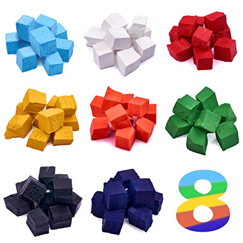 Candle Shop أصباغ الشموع لصنع - صبغة شمع 8 ألوان - رقائق لمجموعة مستلزمات الصنع - أصباغ شمع مركزة لمتجر الشموع - Image 1
