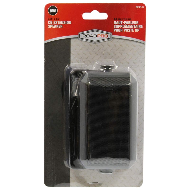 RoadPro RPSP-15 Universal CB Extension Speaker with Swivel Bracket, 2-3/4 x 4-1/2" - Image 3
