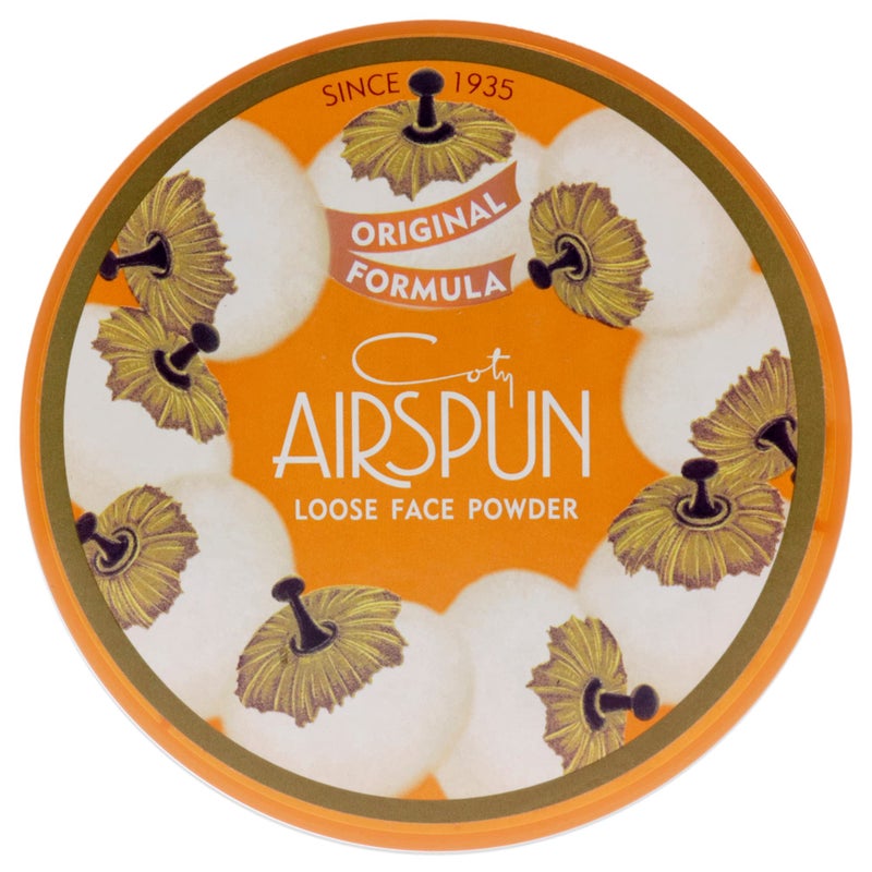 Airspun Coty AIRSPUN Face Powder, Naturally Neutral, 2.3 Oz, Natural Tone Loose Face Powder, for Setting Makeup or Foundation, Lightweight, Long Lasting, Pack of 1 - Image 1