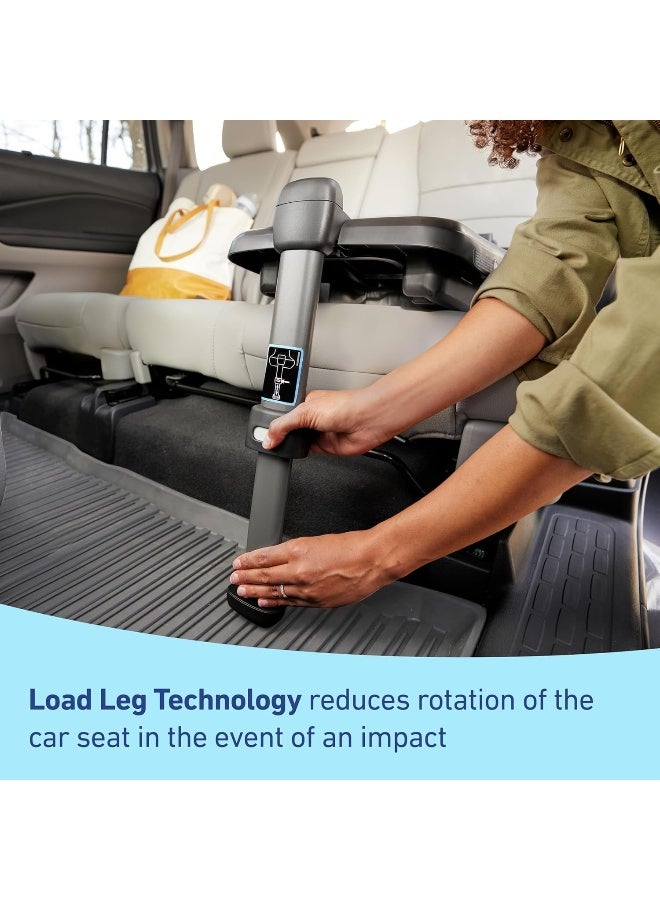 GRACO مقعد سيارة للأطفال Graco SnugRide 35 DLX مع تقنية الساق الداعمة - Image 2