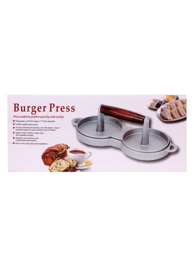 Double Burger Press Hamburger Patties Maker - Image 1