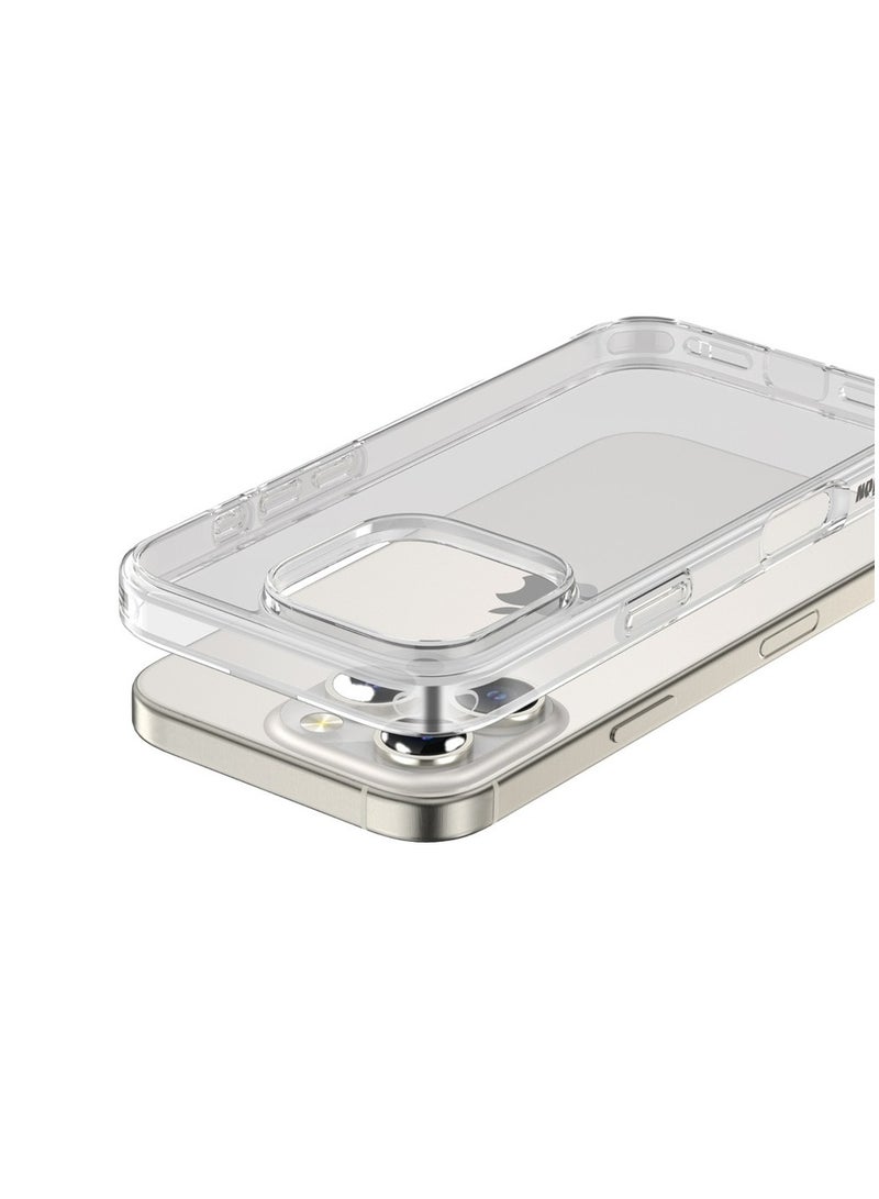 GREEN LION iPhone 16 Pro Crystal Clear Case / Anti-Scratch / Anti-Yellowing / Anti-Microbial Protection / Military-Level Protection / Drop Protection / Camera Protection / Enduring Clarity - Clear - Image 1