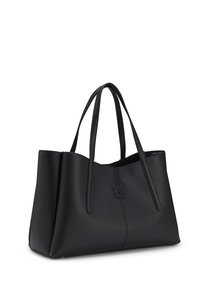 BOSS Tote bag with padded Double B monogram