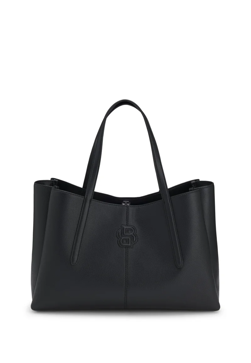 BOSS Tote bag with padded Double B monogram