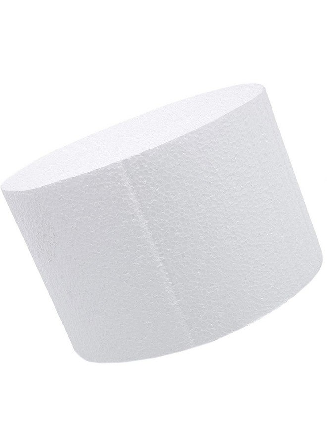 Bright Creations 2 Pack Foam Cake Dummies, 6x4 Inch Dummy Rounds for Decorating, Fake Wedding Cake - Image 4