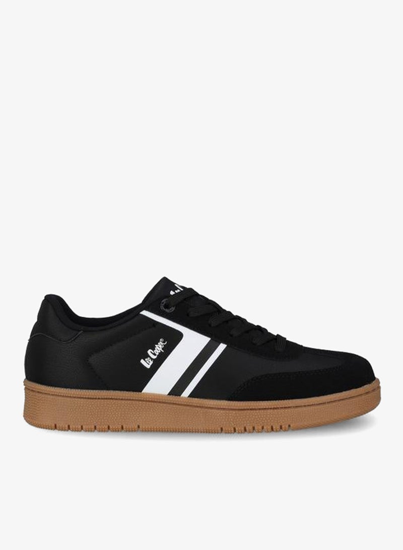 Lee Cooper Striped Lace-Up Ankle School Sneakers - Image 3