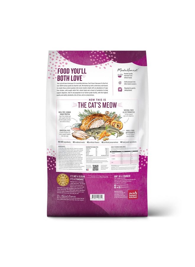 The Honest Kitchen Whole Food Clusters Grain Free Chicken & Fish Dry Cat Food, 10 lb Bag - pzsku/Z4FF5F419A75685AB5D8DZ/45/_/1737032242/82d2ec37-a7a5-4b06-92df-269387be4776