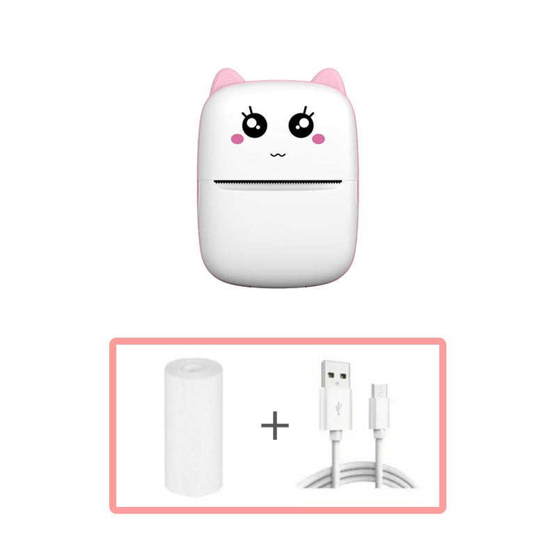 New Mini Small Printer Bluetooth Thermal Wrong Topic Pocket Portable Ink Free Printing Sale - Image 1
