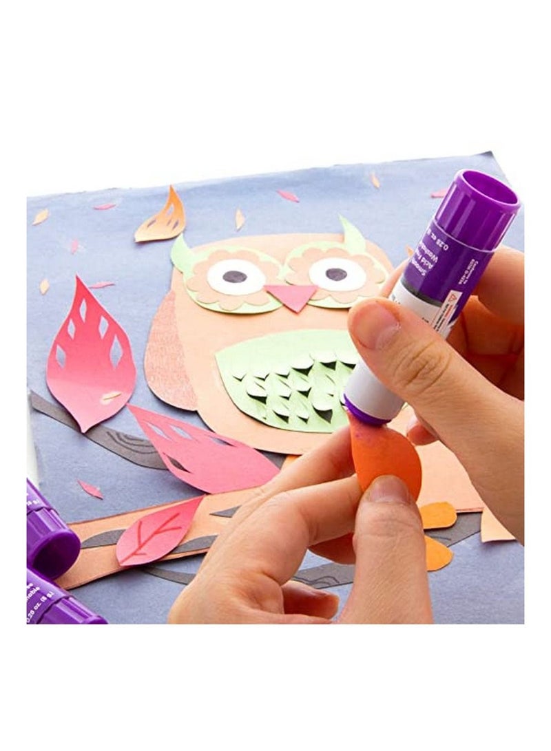 بازيك عصا صمغ أرجوانية تختفي قابلة للغسل 32 جرام - Image 3