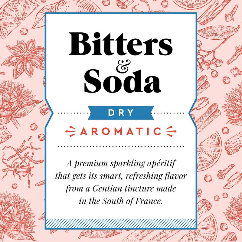 Hella Cocktail Co. Classic Dry Aromatic Bitters & Soda - 12oz Cans (Pack of 4) - Ready to Drink or Use as Cocktail Mixer - Zero Sugar, All Natural Ingredients, Made with Gentian Tincture - Image 4