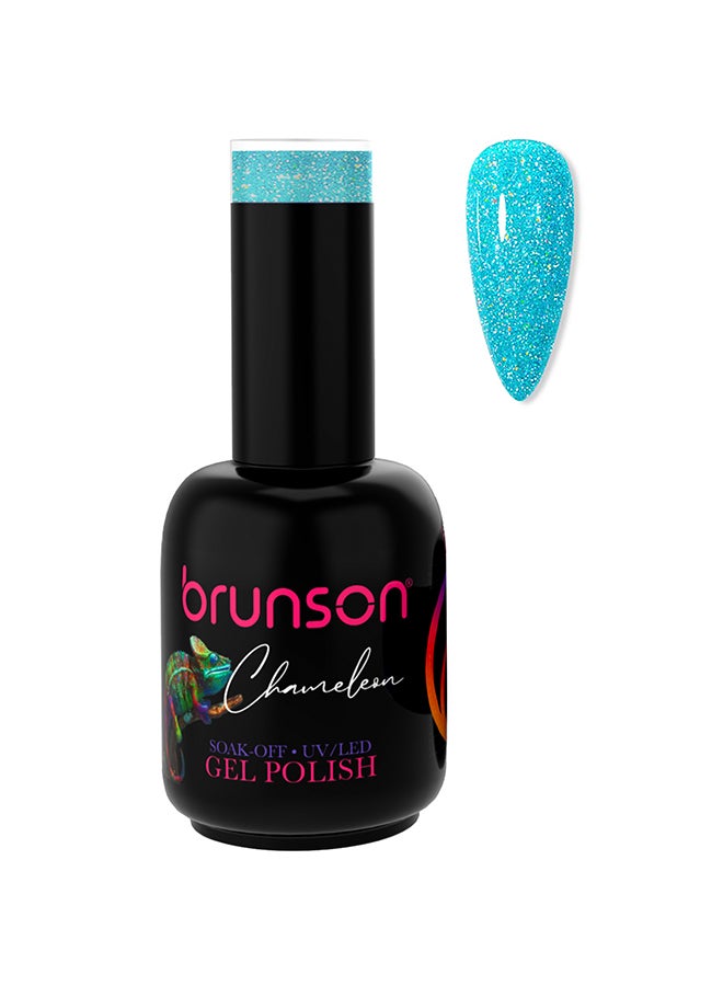 brunson Chameleon Gel Nail Polish 18ml Gel Nails with Glossy Shine Finish, Long-Lasting Soak off UV Gel Polish for Nail Art French Manicure Pedicure. Salon Quality Chip Resistant Gel Extension Acrylic Nails - Image 1